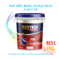 Sơn siêu bóng ngoại thất cao cấp 18L - Super Glossy - 8in1