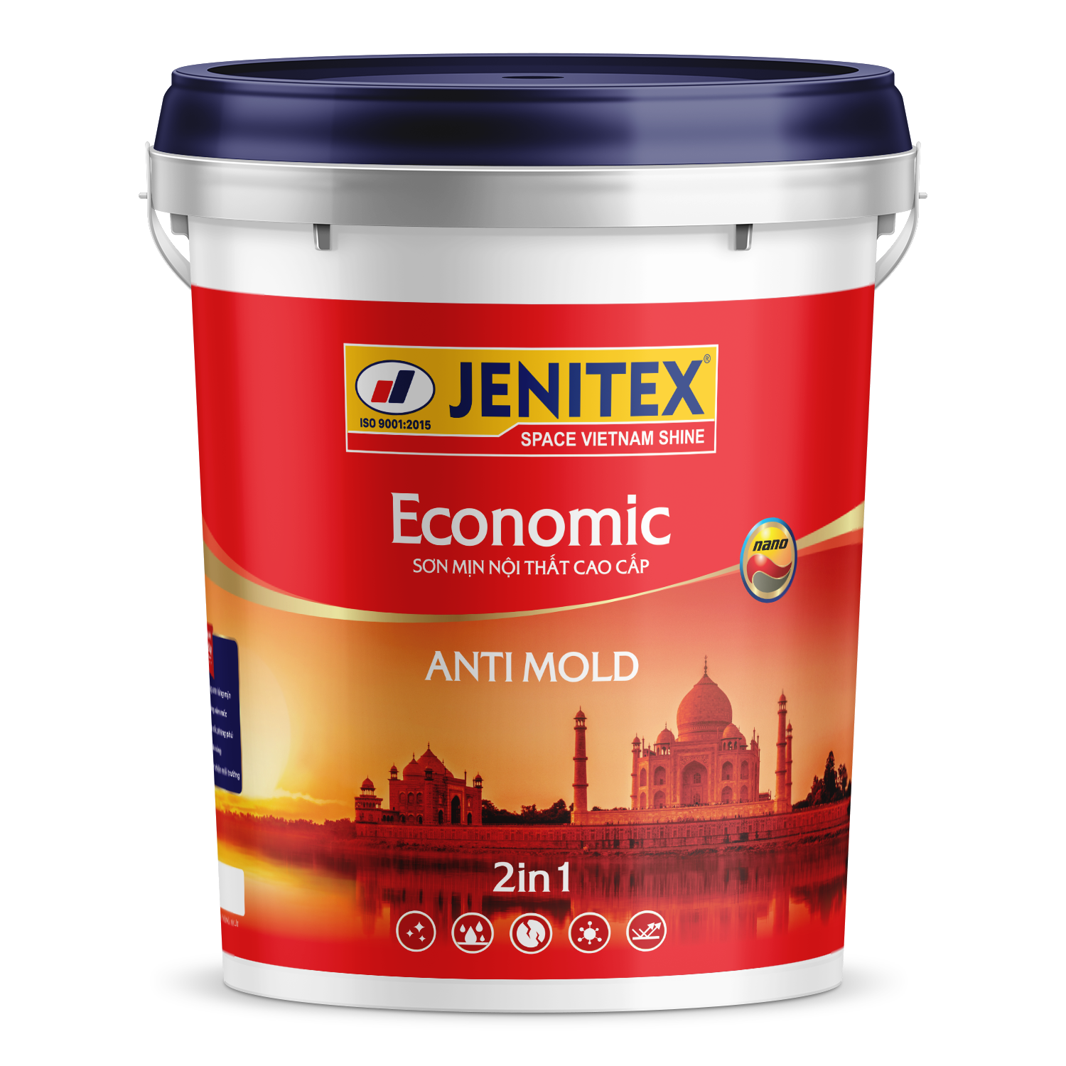 Sơn mịn nội thất (KT) 18L - Interior 2in1