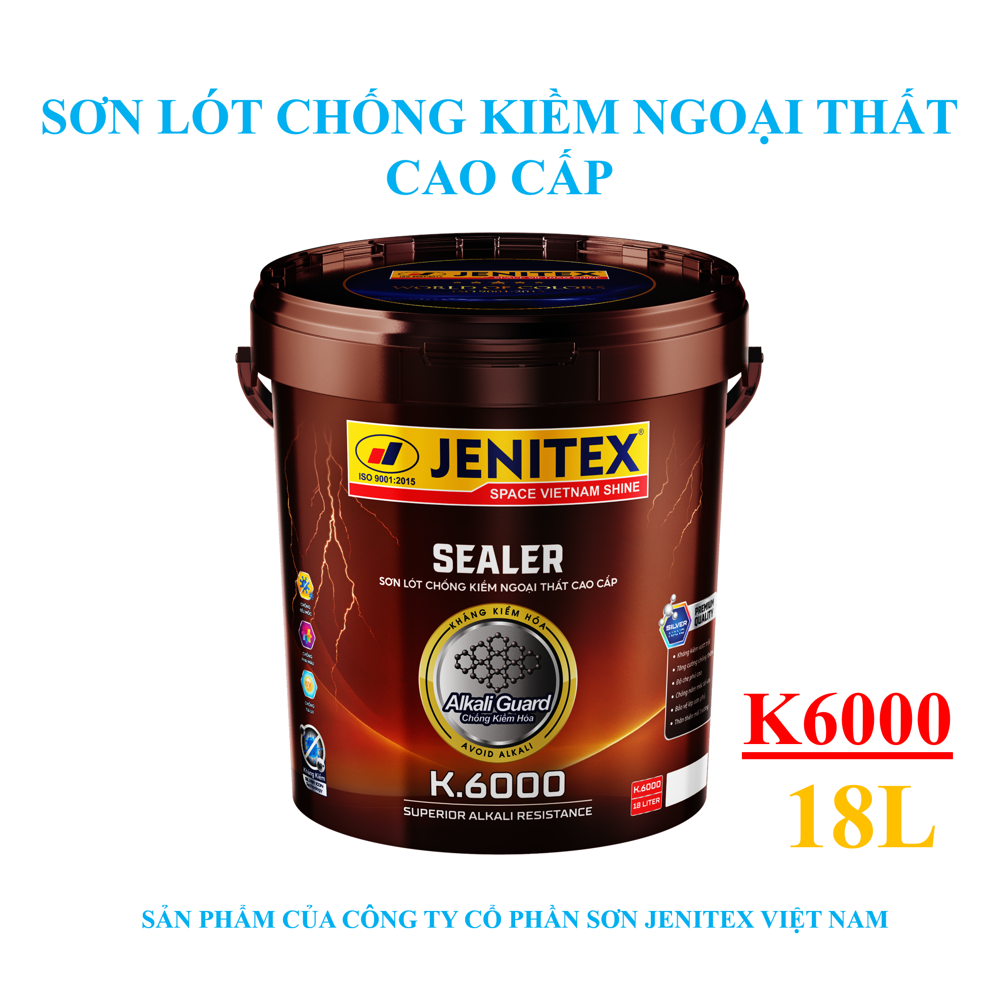 Sơn lót kiềm ngoại thất 18L - Exterior K.6000